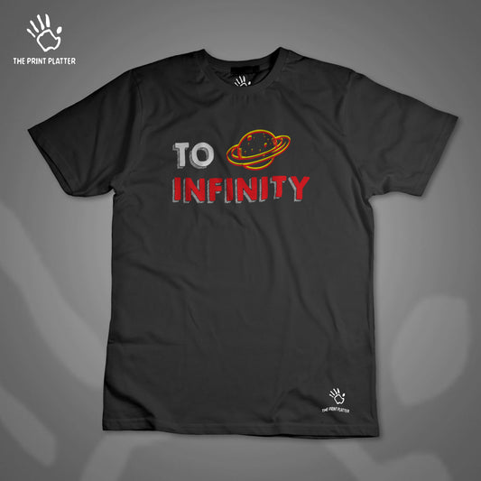 To Infinity Cotton Bio Wash 180gsm T-shirt |T37