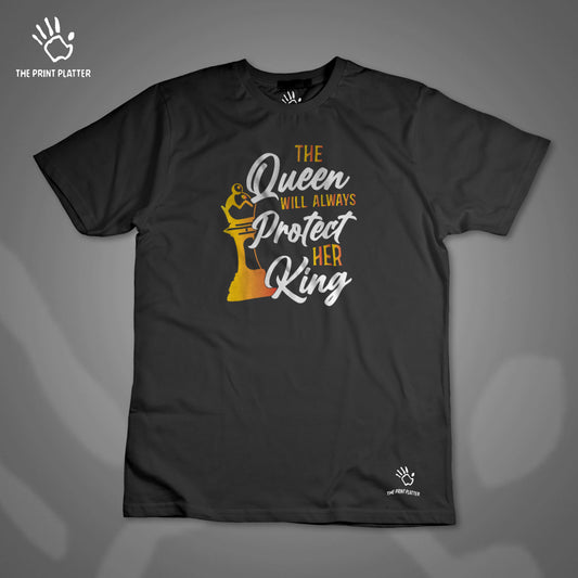 The Queen Protect Cotton Bio Wash 180gsm T-shirt |T39