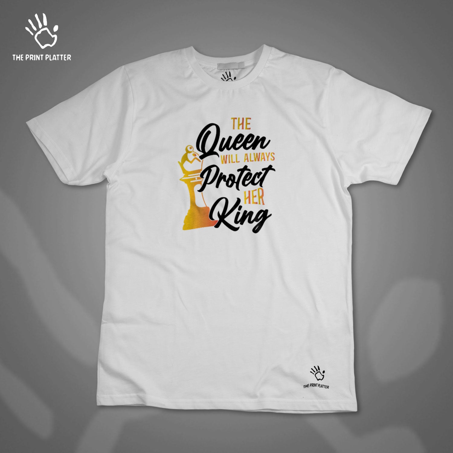 The Queen Protect Cotton Bio Wash 180gsm T-shirt |T39