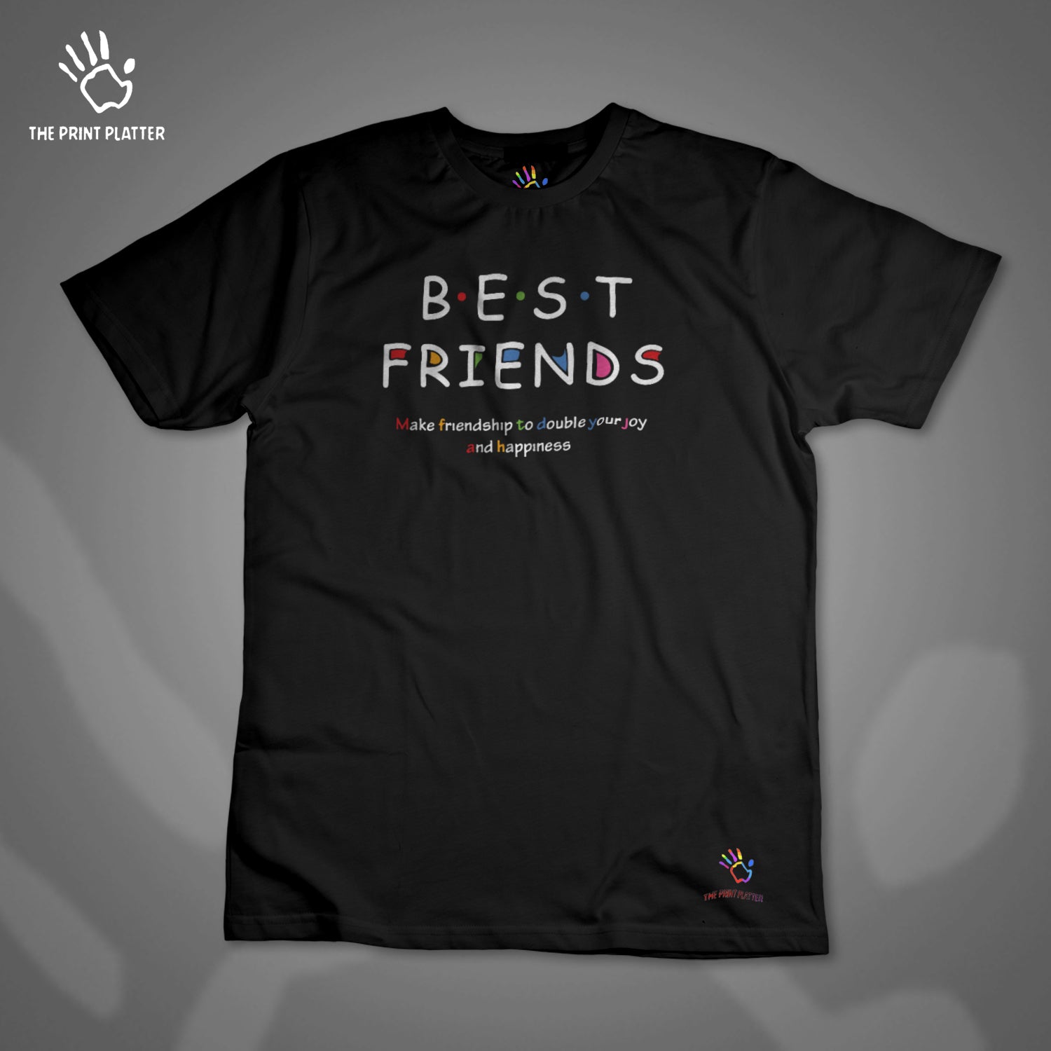 Best Friends Cotton Bio Wash 180gsm T-shirt |T51