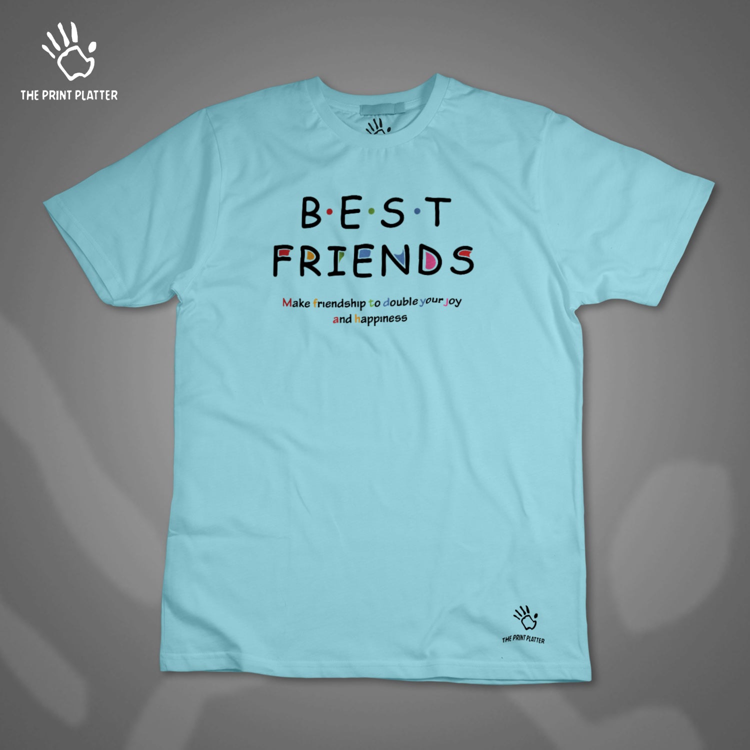 Best Friends Cotton Bio Wash 180gsm T-shirt |T51...