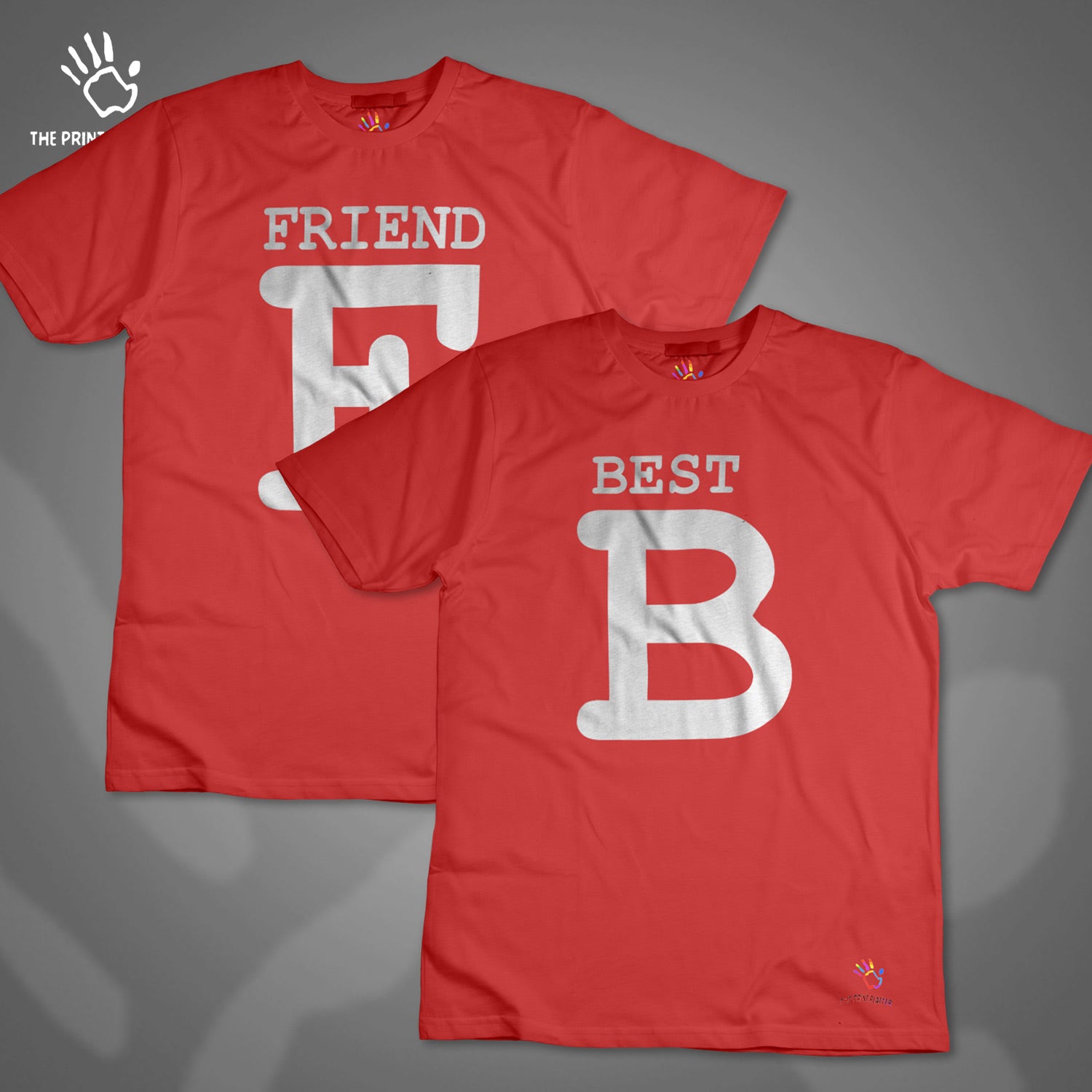 BigBest Friend Cotton Bio Wash 180gsm T-shirt | T56-BigBestFriend