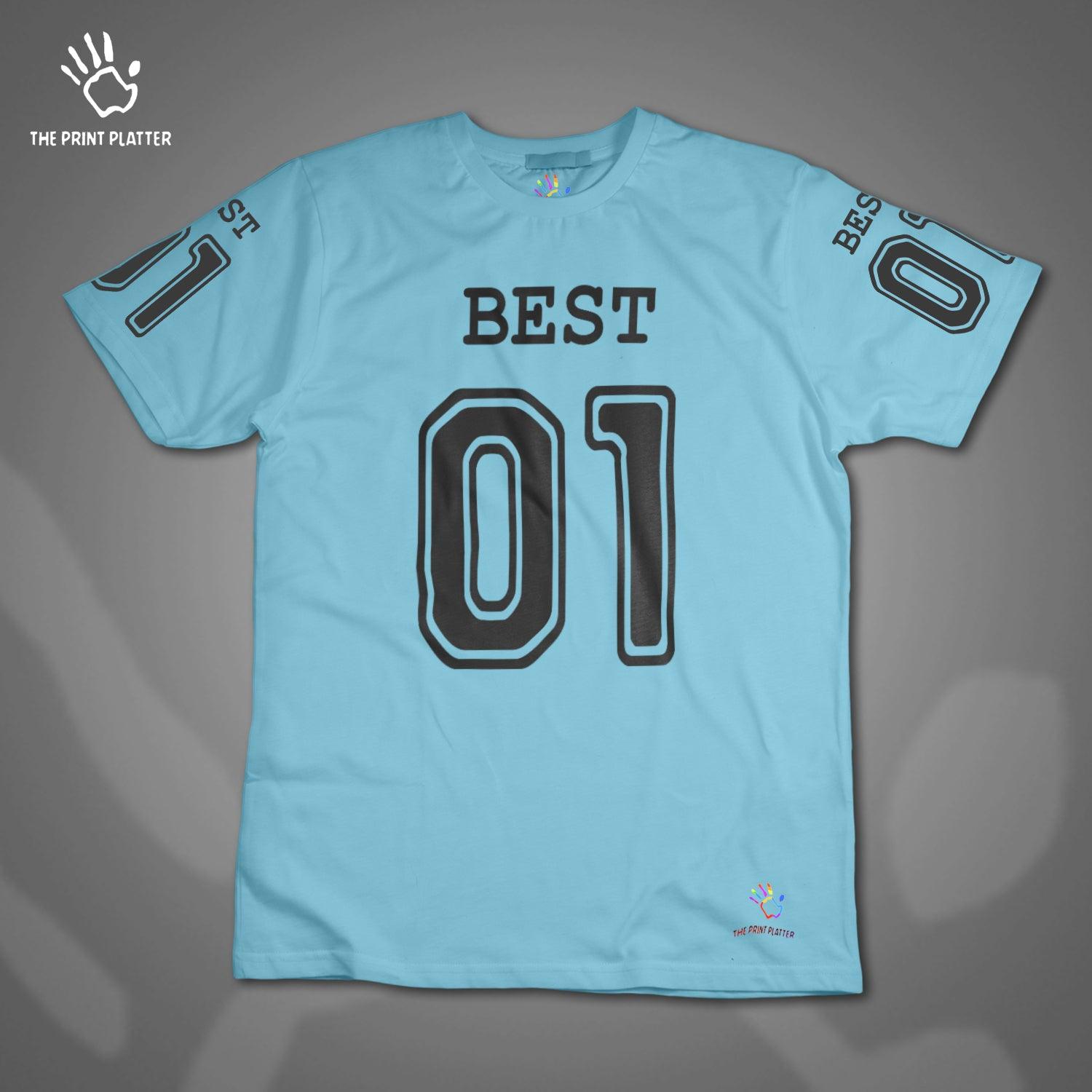 Best 01 Cotton Bio Wash 180gsm T-shirt |T59