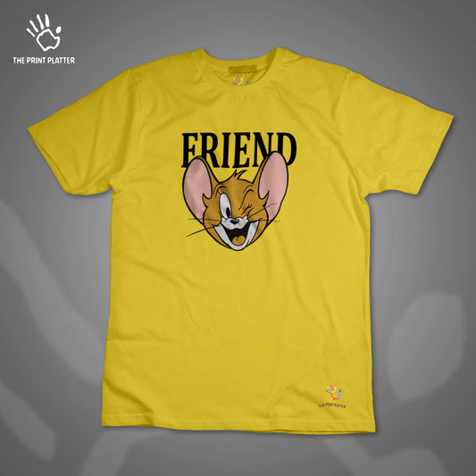 Friend Jerry Cotton Bio Wash 180gsm T-shirt |T65