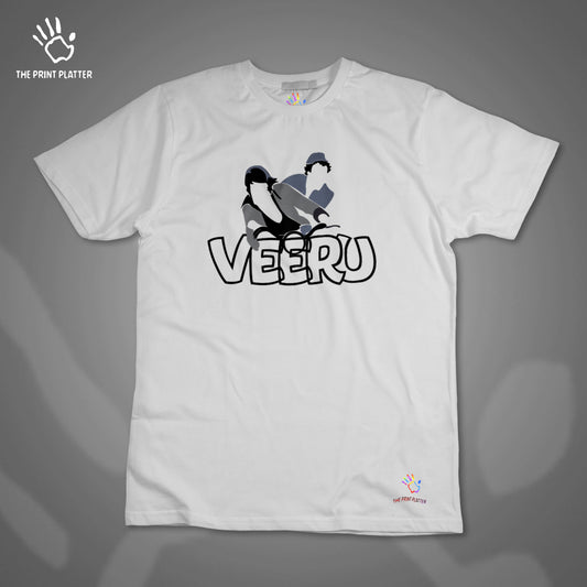 Veeru Cotton Bio Wash 180gsm T-shirt |T70